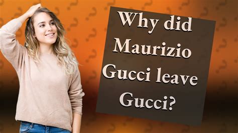 going to gucci|why did maurizio want gucci.